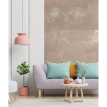 120x60 cm DS - (cappuccino, srebrne kruszywo) - płyta beton architektoniczny ultralekka