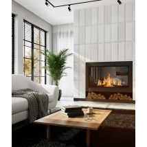 49,5x19,5 cm DS - Choco (Biały) - Panel ścienny 3D beton architektoniczny