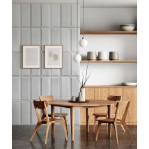 49,5x19,5 cm DS - Choco (Jasny Popiel) - Panel ścienny 3D beton architektoniczny