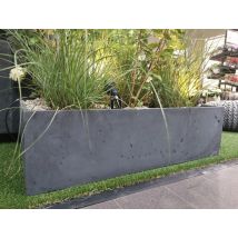90x45x25 cm CT - Donica betonowa (szara)