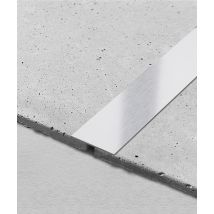 270x5x0,06 cm SM - (srebrny matowy) - stalowa listwa dekoracyjna płaska [GTU_08]