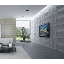 60x60 cm VT - PB26 (S51 ciemny szary - mysi) Ori - panel dekor 3D beton architektoniczny B