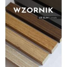 Wzornik LD - Lamele Slim / Panel na filcu