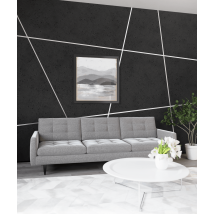 270x1x0,06 cm SM - (srebrny matowy) - stalowa listwa dekoracyjna płaska [GTU_08]