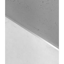 200 x 1,6 x 0,1 cm Minileiste - (srebrny) - Minimalistyczna listwa przypodłogowa AL16X5-01