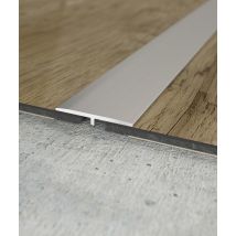 200 x 2,5 x 0,1 cm Minileiste - (tytanowy) - Minimalistyczna listwa aluminiowa łączeniowa międzypodłogowa - UL25X2-02
