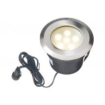 Einbauleuchte ASTRA, 1 W, Kabel 2 m, Ø 70 mm, IP 44, A+