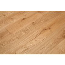 Parkett Europ. Eiche, Click-Verbindung, extrem matt lackiert, gebürstet, 14 x 180 x 1800 mm (1,944 m² / Paket)
