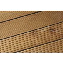 Sibirische Lärche Riffeldiele, grob / fein geriffelt, in Deutschland gehobelt, 27 x 145 mm, 4 m lang, 2. Wahl, Mengen und Längen n. Absprache