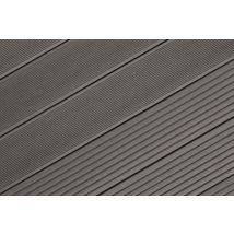 BPC Hohlkammerdiele WoodoIbiza, 25 x 145 mm, anthrazit, 2,90 m lang