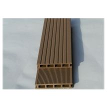 BPC Lame alvéolaire WoodoIbiza, 25 x 145 mm, couleur sable, longueur 4,00 m