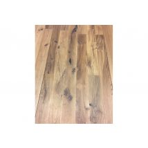 Parquet prêt à poser Chêne naturel, 14 x 189 x 1860 mm, brossé, huilé naturel, tri rustique / animé / noueux (2,812 m²/ paquet)