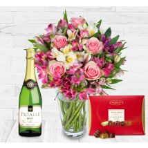 Peruvian Lily & Rose Deluxe Gift