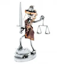 Schraubenmännchen Justitia