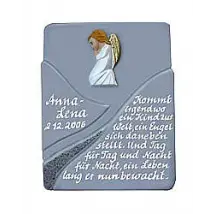 Schild aus Keramik "Swing" für Ehrungen und besondere Anlässe - Größe: 14x18 cm