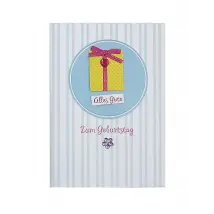 Geburtstagskarte zum Geburtstag mit Briefumschlag