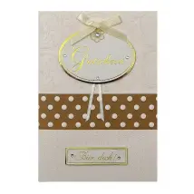 Grußkarte Gutschein für dich