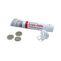 Kleinigkeiten im Geschenkeröhrchen originell verpacken - Erste Hilfe