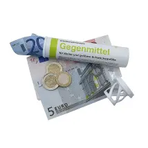 Kleinigkeiten im Geschenkeröhrchen originell verpacken - Gegenmittel