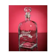 Karaffe für Whisky mit individueller Gravur