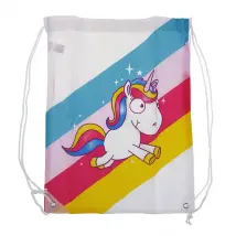 Fashion-Beutel im Einhorn Look rainbow