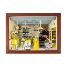 3D-Wandbild Bäckerei