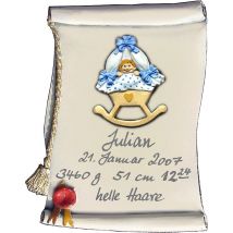 Artelithschild als Urkunde für Ehrungen und besondere Anlässe