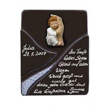 Keramikschild "Swing" für Ehrungen und besondere Anlässe - Größe: 14x18 cm