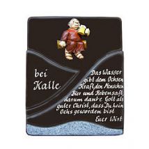 Keramikschild "Swing" für Ehrungen und besondere Anlässe - Größe: 18x22 cm