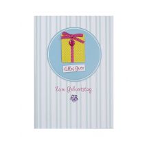 Geburtstagskarte zum Geburtstag mit Briefumschlag