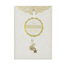 Geburtstagskarte schlicht - zum Geburtstag mit Briefumschlag