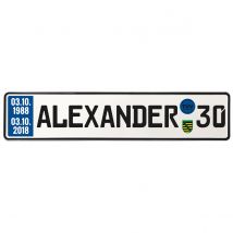 Geschenk zum Geburtstag | Schild mit TÜV