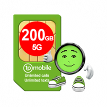 Prepay Virtually Unlimited (200GB) data a month with unlimited UK calls + texts SIM