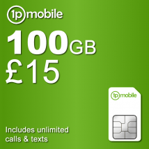 100GB prepay/PAYG SIM