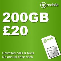 200GB prepay/PAYG SIM