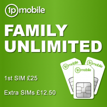 Unlimited prepay/PAYG SIM