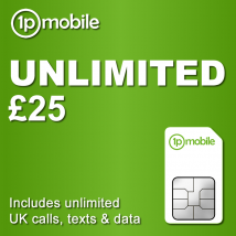 Unlimited prepay/PAYG SIM