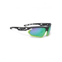 Rudy Project Fotonyk 3FX Lunettes De Soleil Polarisées Couleur Noir Mat Vert Fluo