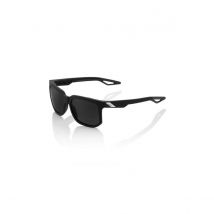 Lunettes 100% Centric Noir Mat Lentille Fumée