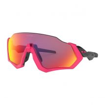 Oakley Flight Jacket Prizm Road Goggles Noir / Rose