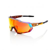 Lunettes 100% SPEEDTRAP PETER SAGAN ÉDITION LIMITÉE (LENTILLE MIROIR ROUGE MULTICOUCHE HD)