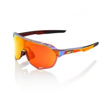 Lunettes 100% S2 PETER SAGAN ÉDITION LIMITÉE (LENTILLE MIROIR ROUGE MULTICOUCHE HD)