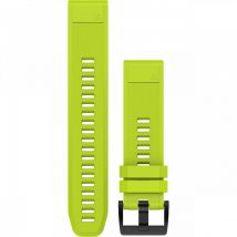 Bracelet de montre Garmin Quickfit 22 Bracelet de montre en silicone jaune