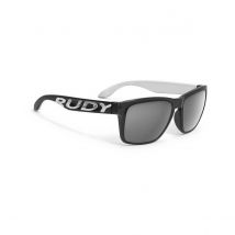 Lunettes Rudy Project Spinhawk Loud Crystal Metal Noir & Blanc Brillant / Noir Laser