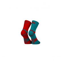 Chaussettes Sporcks Six Seconds Rouge Bleu, Taille S