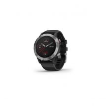 Garmin Fenix 6 Argent avec bracelet noir