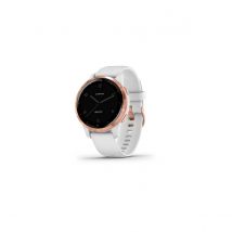 Garmin Vivoactive 4S Blanc avec boucle goldrose