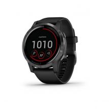 Garmin Vivoactive 4 Noir avec boucle grise