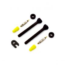 Blister 2 abnehmbare Feinventile Aluminium 60mm