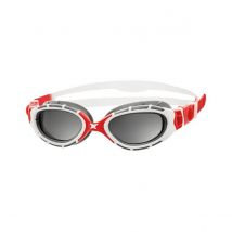 Lunettes de natation Zoggs Predator Flex 2.0 polarisées blanc rouge